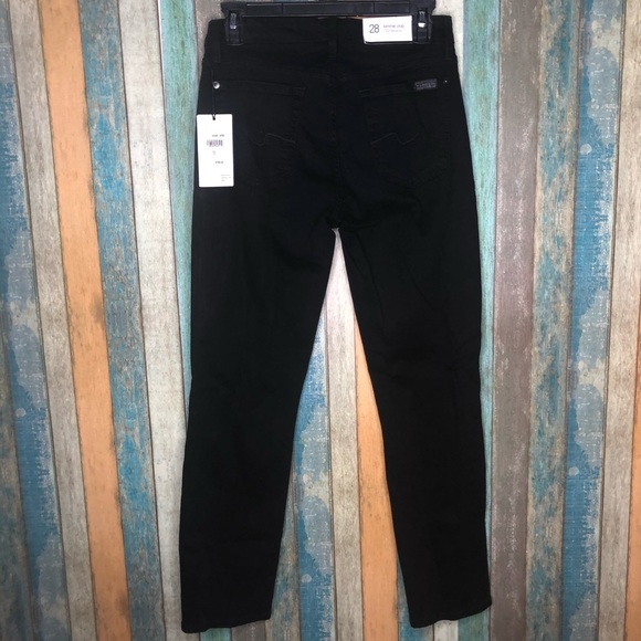 7 For All Mankind Kimmie Crop Jeans - Picture 3 of 5